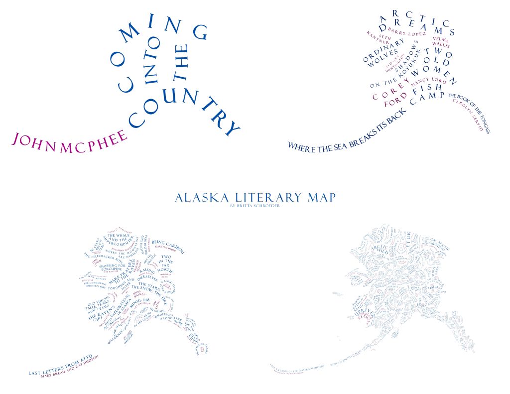 Alaska Literary Map